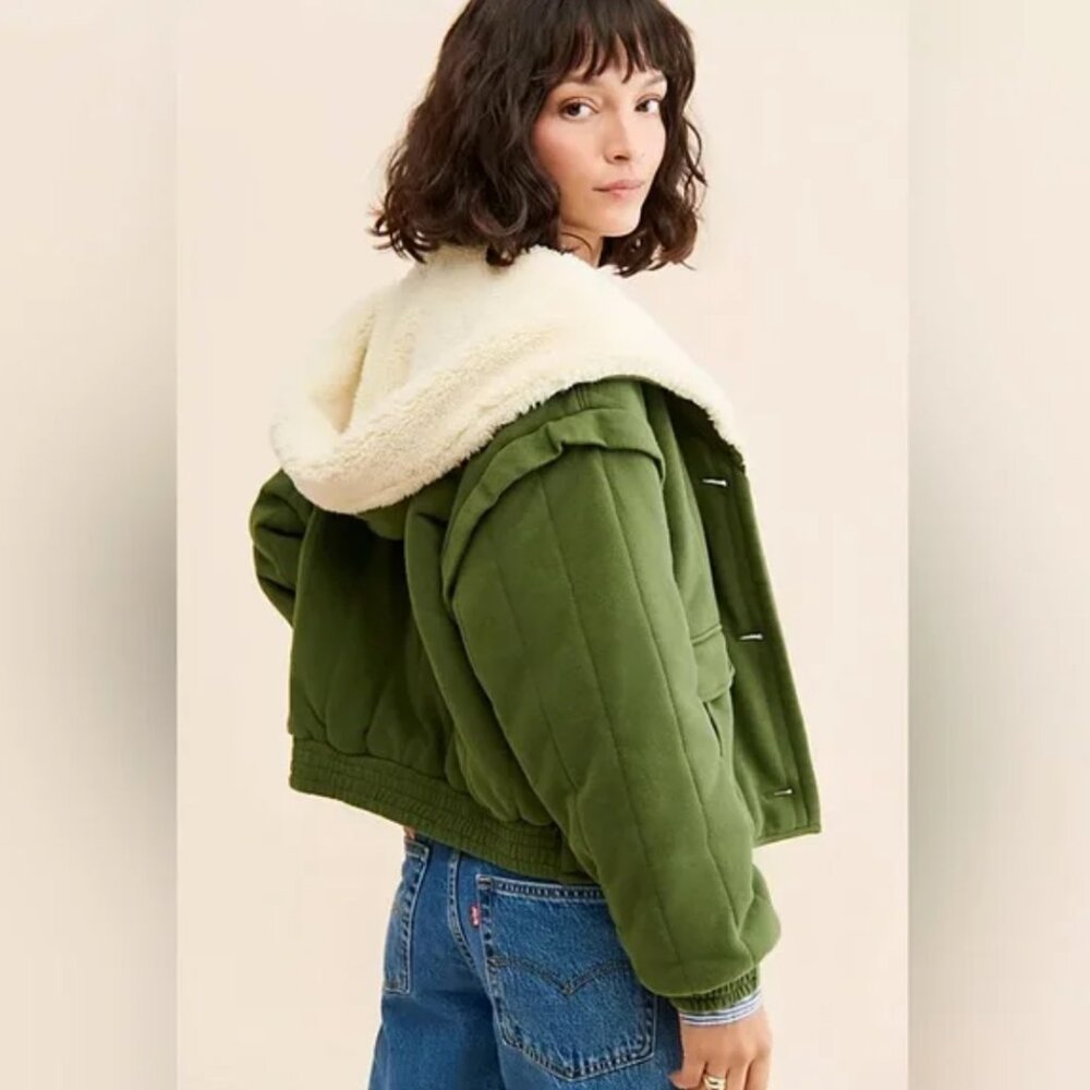 Filipa Hooded Jacket Free People Size Small